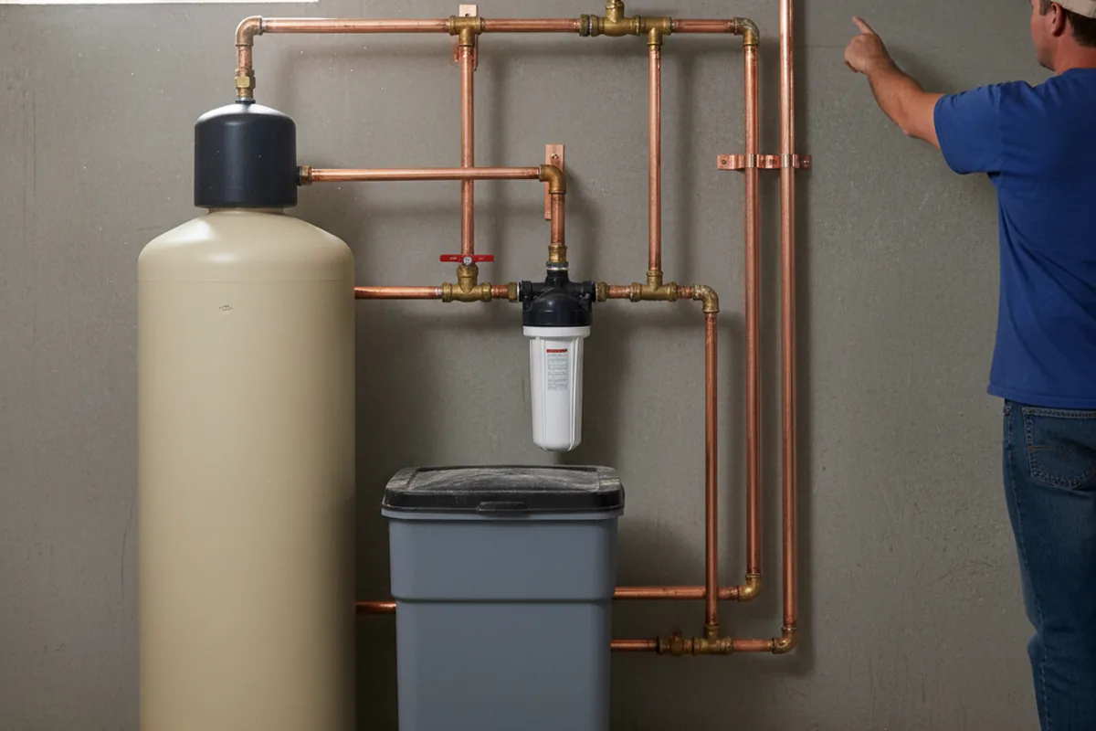 Whole-house water treatment system installed in Sutton